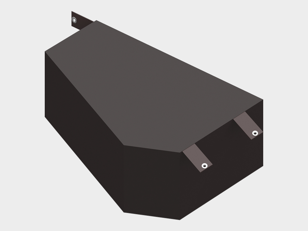 Katta burchakli yostiq.